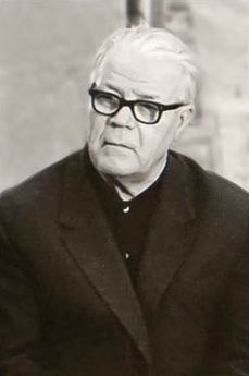 Первый руководитель мастерской  реставрации живописи М. Н. Марков. 1970