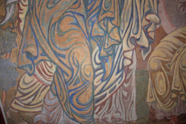 1. Морской собор в Кронштадте Фрагмент композиции «Жены-мироносицы»